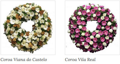 coroas flores lx serviços funerarios viana castelo vila real