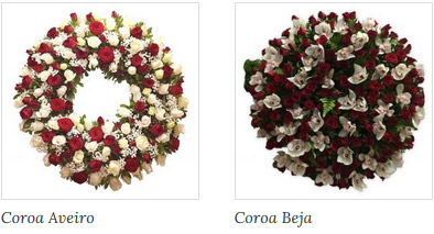 coroas flores lx serviços funerarios aveiro beja