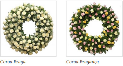 coroas flores lx serviços funerarios braga bragança