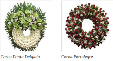 coroas flores lx serviços funerarios ponta delgada portalegre
